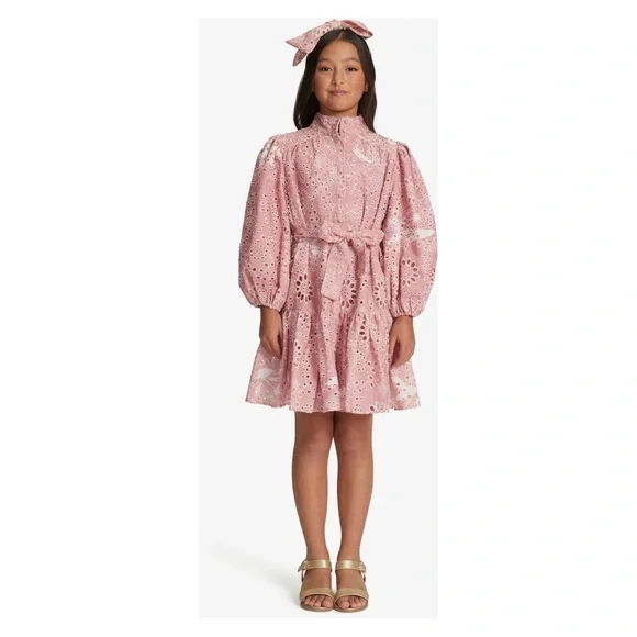Bardot | Dresses | Bardot Junior Girls Mila Mini Shirt Dress In Pale Blush  | Poshmark
